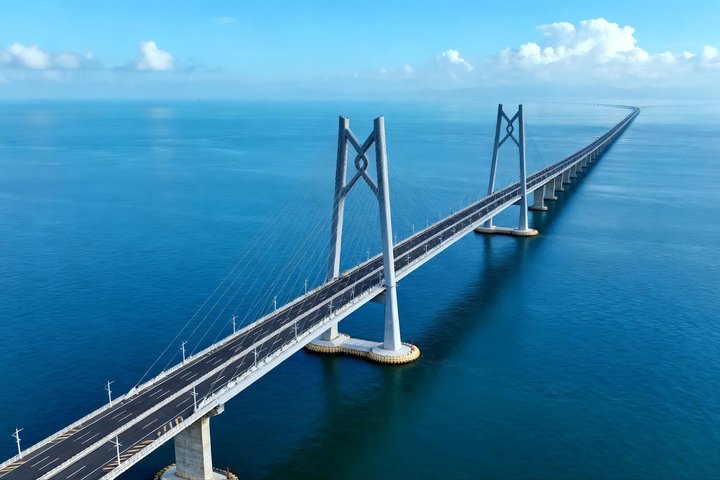 Zhuhai : HZMB-Brückenfahrt und Qi'ao Island Nature Tour