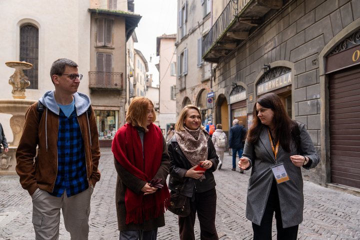 Bergamo Tour met kleine groep volwaardige maaltijden met Do Eat Better