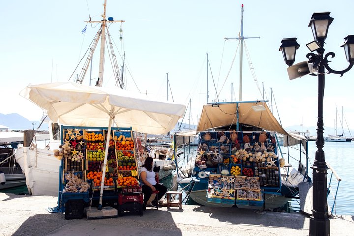 Croisière à Athènes: Agistri, Moni/Metopi, Égine avec déjeuner et boissons