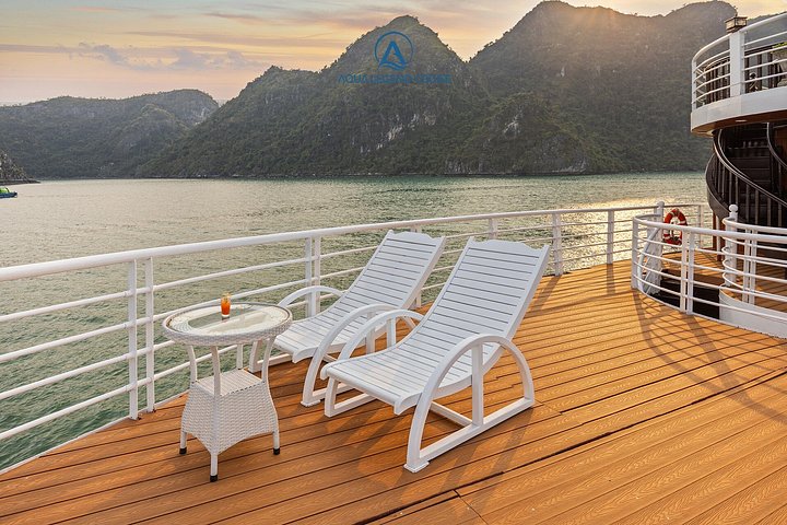 2 dage Ha Long & Lan Ha Bay på 5* krydstogt med balkon
