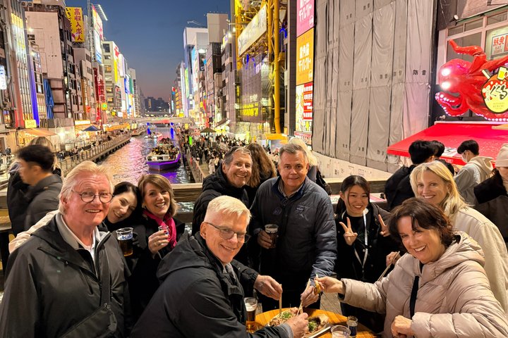 Osaka Namba Food Tour: Small-Group with Flexible Ordering