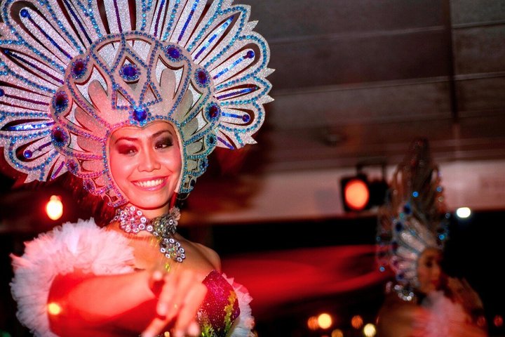 Bali Hai dinercruise bij zonsondergang met buffet en live entertainment