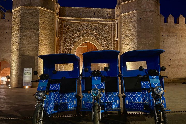 Explorez Rabat en Tuk Tuk électrique – Visite privée des points forts de la ville
