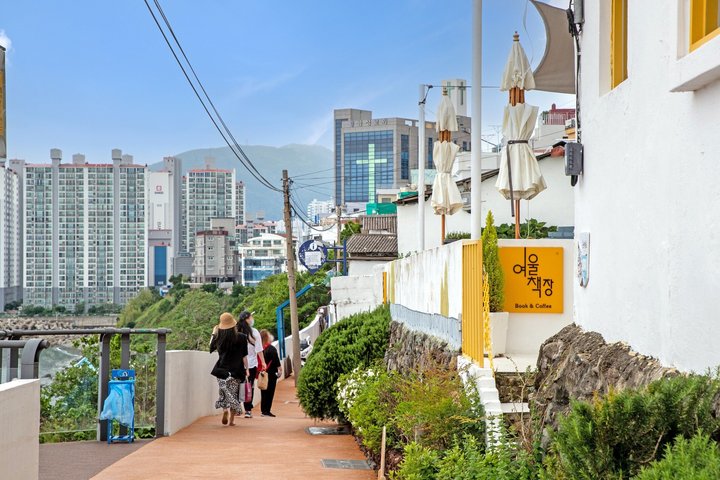 Beste kysthøydepunkter i Busan med Gamcheon Village & Sky Capsule