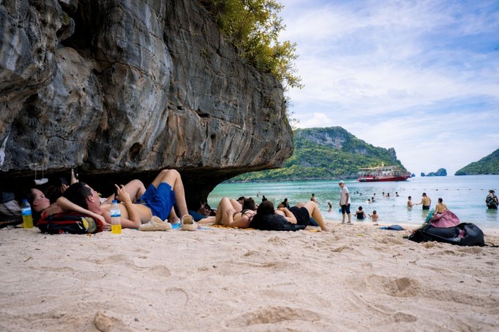 Koh Samui: Parco Nazionale Marino di Angthong 42 - Tour in motoscafo dell'isola