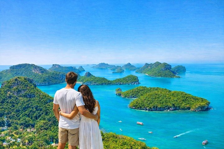 Koh Samui: Parco Nazionale Marino di Angthong 42 - Tour in motoscafo dell'isola