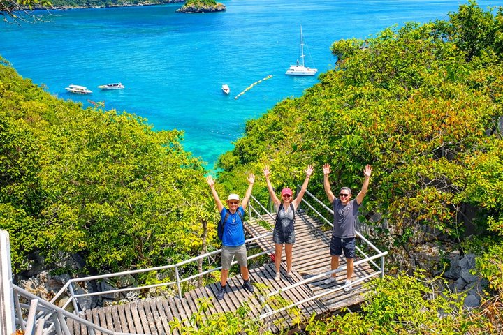 Koh Samui: Parco Nazionale Marino di Angthong 42 - Tour in motoscafo dell'isola