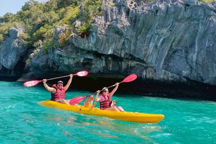 Koh Samui: Parco Nazionale Marino di Angthong 42 - Tour in motoscafo dell'isola