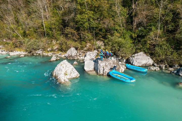 Soča River White Water Forsränning i Bovec med gratis foton
