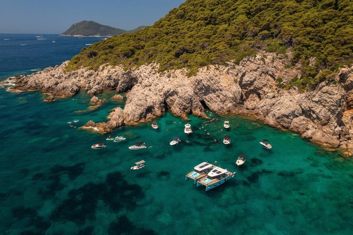 Tour in barca per piccoli gruppi alle Isole Elafiti da Dubrovnik
