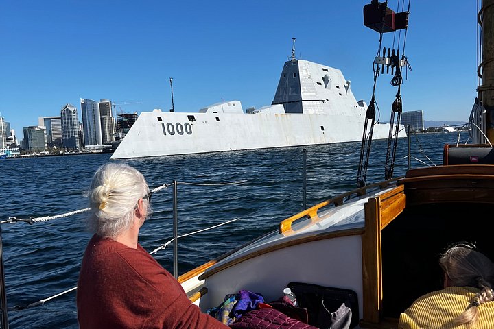 San Diego Segeln Sonnenuntergang und Nachmittag Klassische Yacht