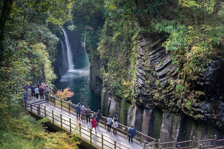 Takachiho Gorge, Takachiho Railway & Amano Iwato Shrine Day Tour