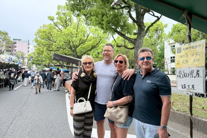 Il meglio di Kochi Tour di mezza giornata: Castello e mercato di Hirome