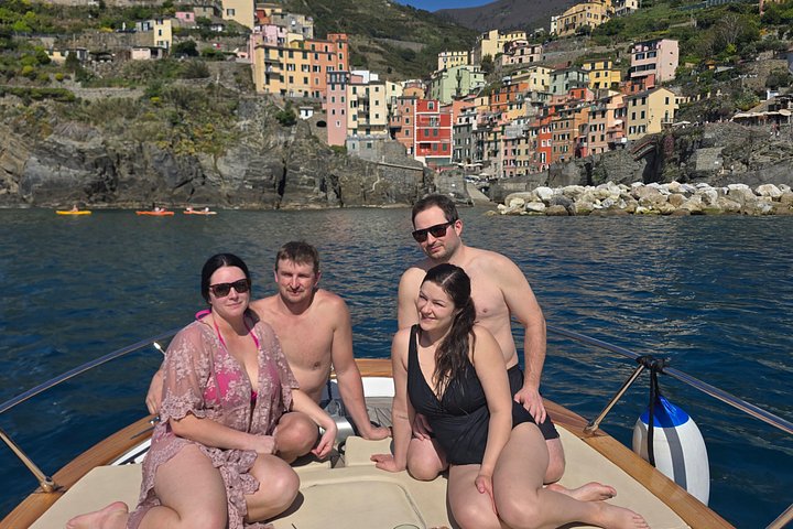 Cinque Terre båttur med avgang fra Monterosso