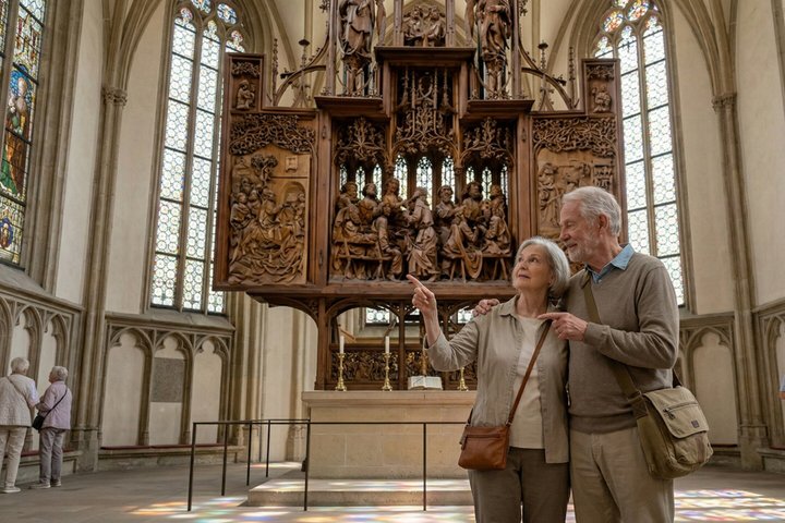 Privater Rundgang durch Rothenburg Mittelalterliches Altstadt Kulturerbe