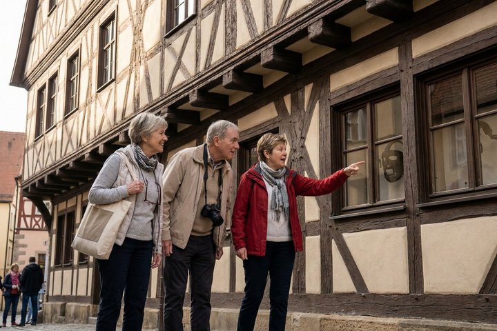 Privater Rundgang durch Rothenburg Mittelalterliches Altstadt Kulturerbe