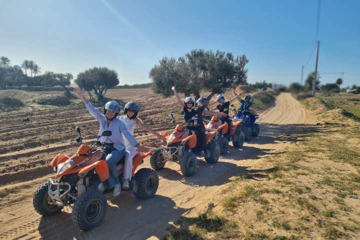 Tour en quad de 90 minutos Djerba Este Mezraya, Ghizen Sidi Mahrez