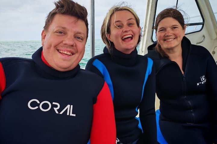 Haaienkooi Duiken met gratis lucht in kooi vanuit Gansbaai