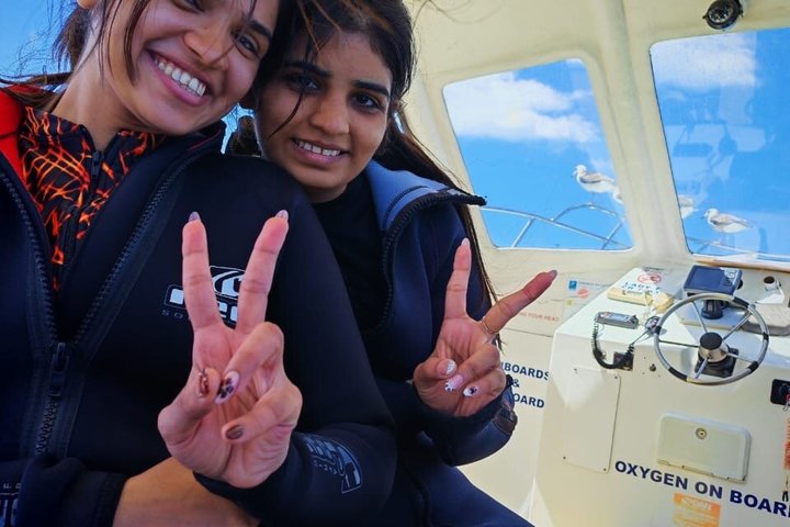 Haaienkooi Duiken met gratis lucht in kooi vanuit Gansbaai
