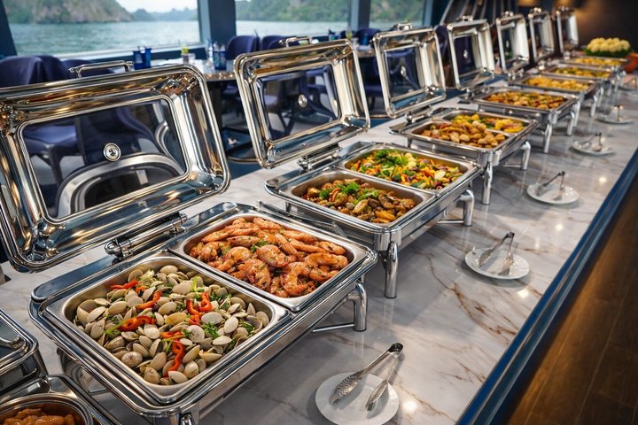 Best Seller Halong Bay 5-Star Day Cruise: Buffet, Kayak & Caves