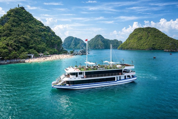 Best Seller Halong Bay 5-Star Day Cruise: Buffet, Kayak & Caves