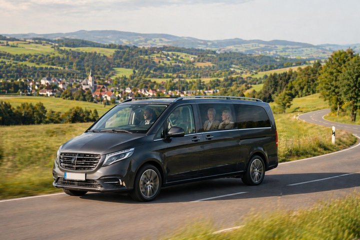 Traslado privado de Passau a Praga, ideal para cruceros por el Danubio