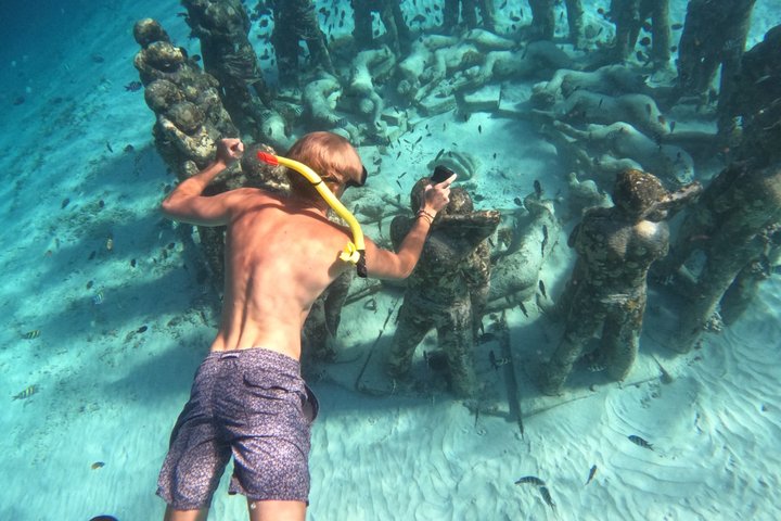 Tour privado de buceo Gili : Tortugas, Arrecifes + GoPro & Drone