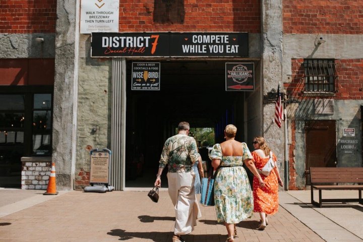 Recorrido gastronómico e histórico por el distrito de la destilería en Lexington
