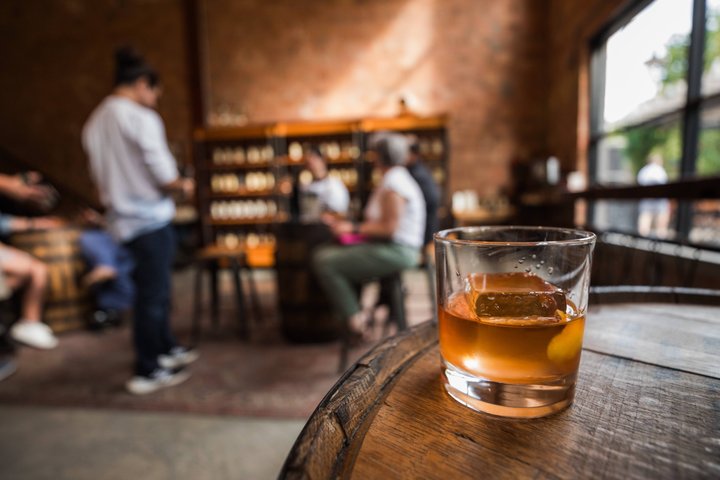 Recorrido gastronómico e histórico por el distrito de la destilería en Lexington