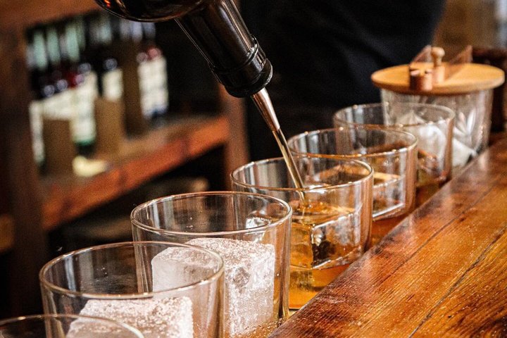 Recorrido gastronómico e histórico por el distrito de la destilería en Lexington
