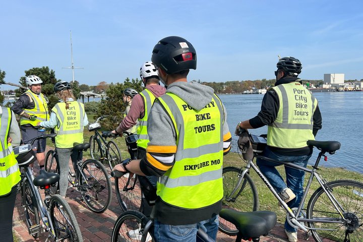 Visite à vélo de la ville de Portsmouth - Explorez les sites historiques + Sites