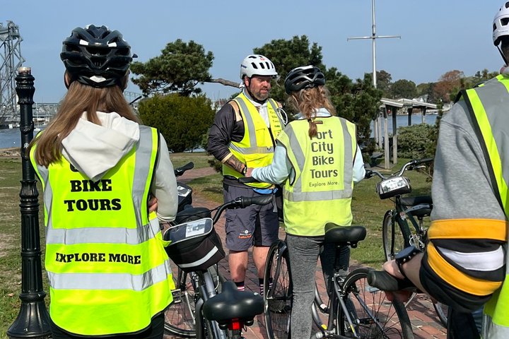 Visite à vélo de la ville de Portsmouth - Explorez les sites historiques + Sites