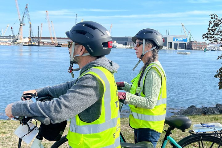 Visite à vélo de la ville de Portsmouth - Explorez les sites historiques + Sites