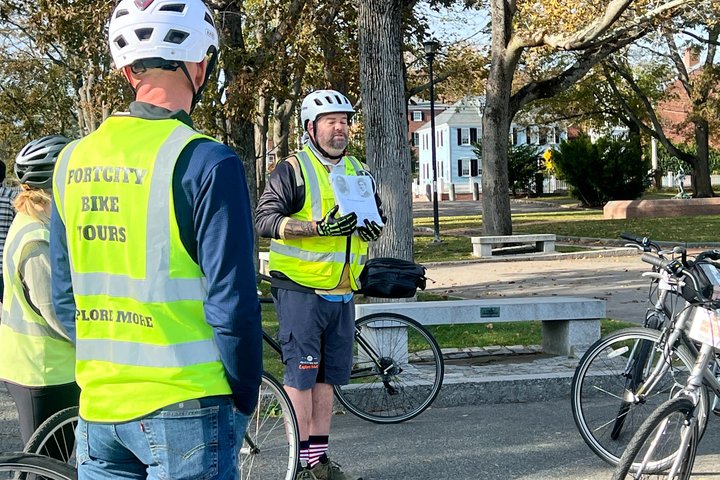 Visite à vélo de la ville de Portsmouth - Explorez les sites historiques + Sites