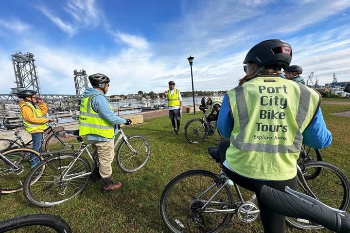 Visite à vélo de la ville de Portsmouth - Explorez les sites historiques + Sites