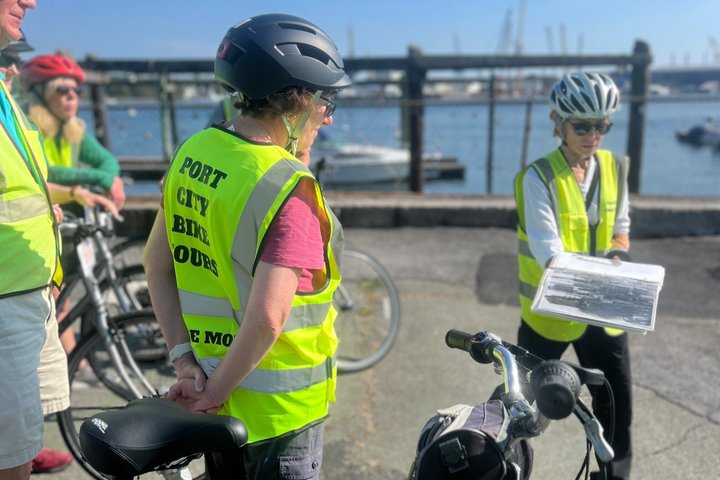 Visite à vélo de la ville de Portsmouth - Explorez les sites historiques + Sites