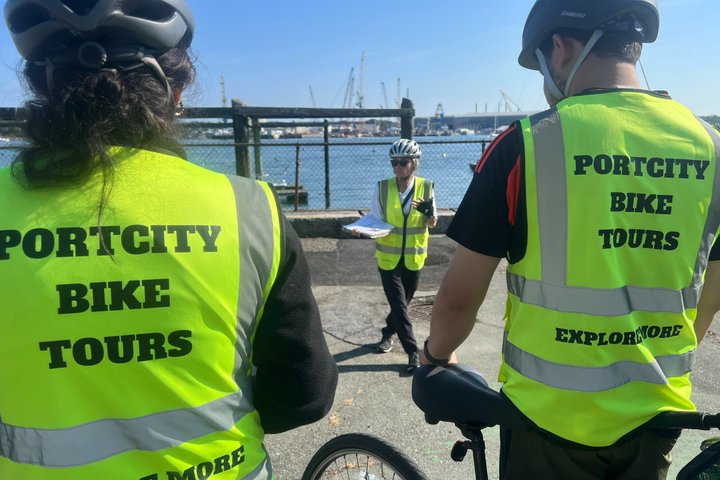 Visite à vélo de la ville de Portsmouth - Explorez les sites historiques + Sites