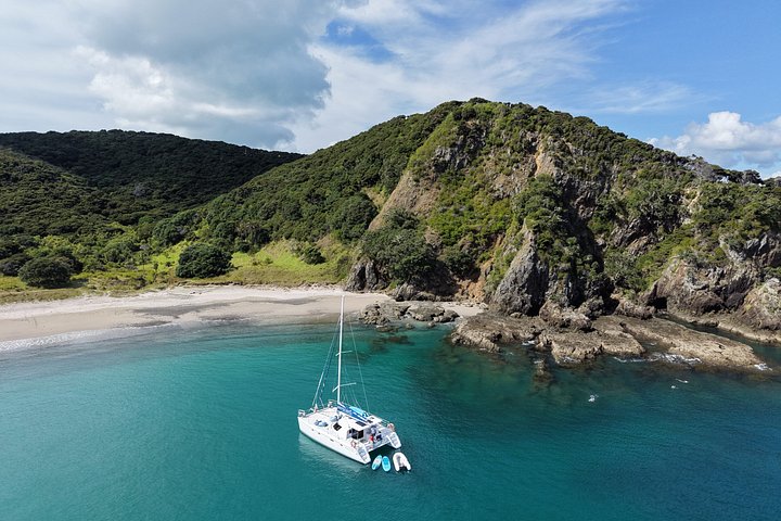 Day Sailing Cruise in Bay of Islands with Lunch & Island Stop