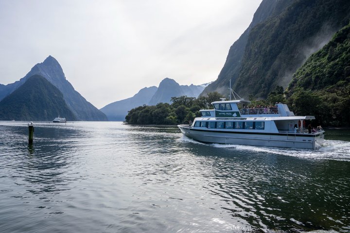Tour di Milford Sound di un'intera giornata con crociera e passeggiate da Te Anau