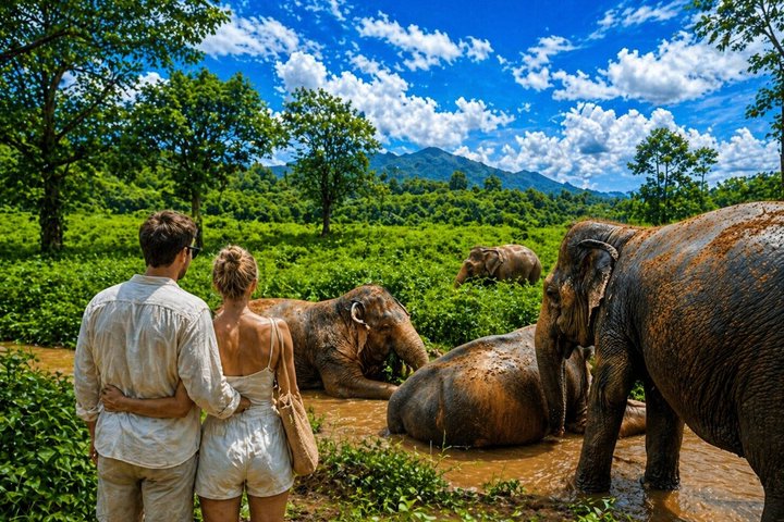 Koh Samui : Elephant Nature Care, il più grande santuario degli elefanti