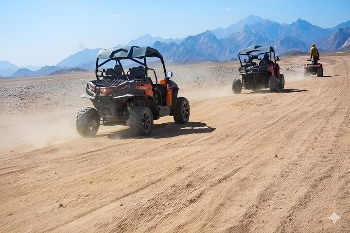 Safari ATV Quad, Buggy, Desert, Beach, Soluppgång och solnedgång– Hurghada