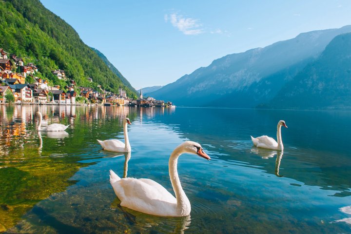 From Vienna to Hallstatt, Salzburg, Alps and Lakes Day Trip