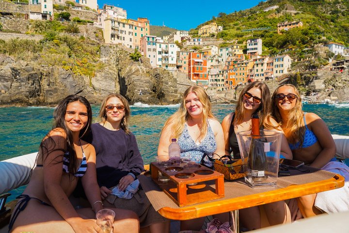Cinque Terre båttur med avgang fra Monterosso