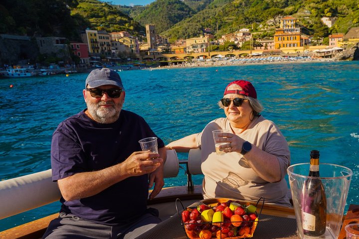 Cinque Terre båttur med avgang fra Monterosso