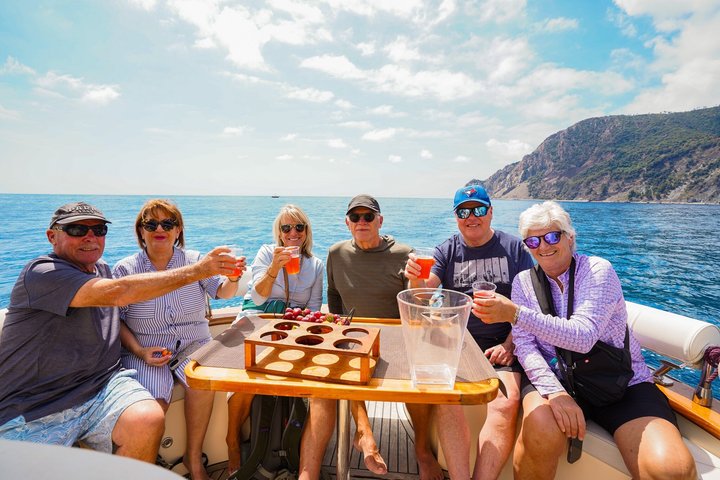 Cinque Terre båttur med avgang fra Monterosso