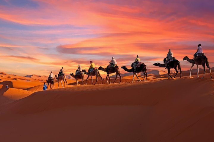 4 dagars Sahara Desert Tour från Marrakech till Merzouga