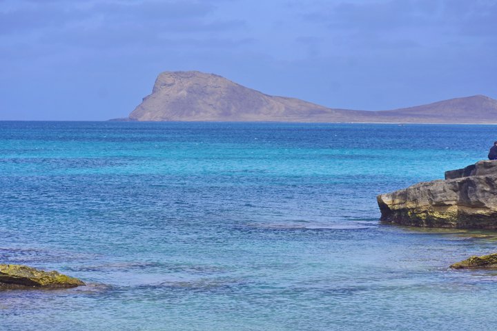 Isla Sal Aventura de día completo: Bahía Shark, Ojo azul, Lago Salado.
