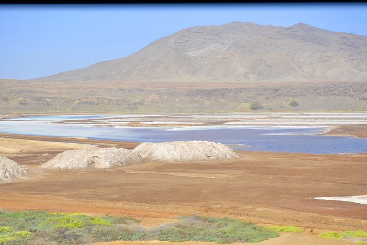 Isla Sal Aventura de día completo: Bahía Shark, Ojo azul, Lago Salado.