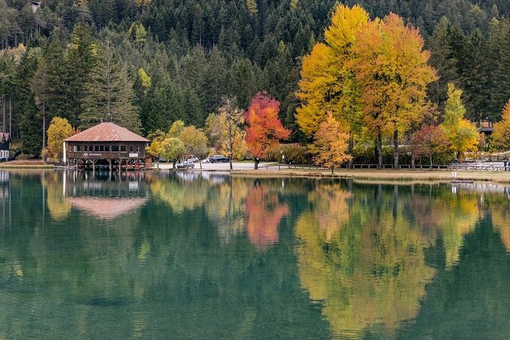 Excursión privada exclusiva de un día a Dolomitas Orientales en coche desde Bolzano