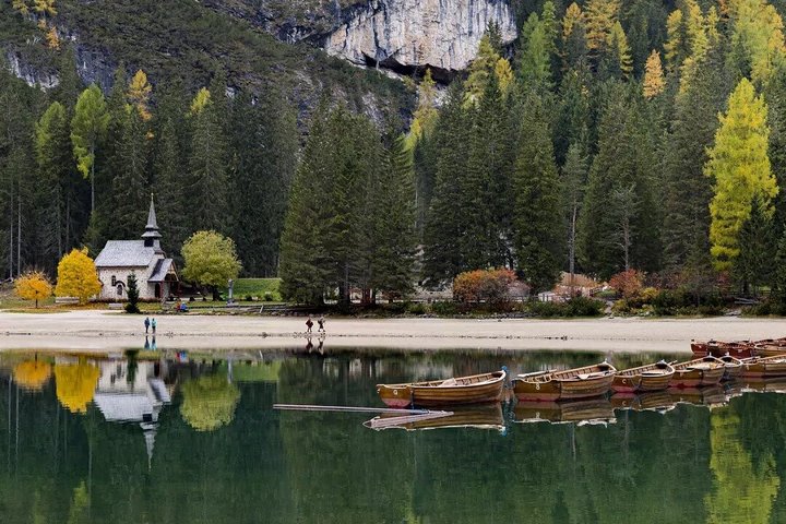 Excursión privada exclusiva de un día a Dolomitas Orientales en coche desde Bolzano